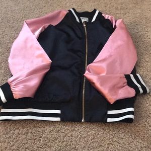 Black And Rose Gold Jacket.